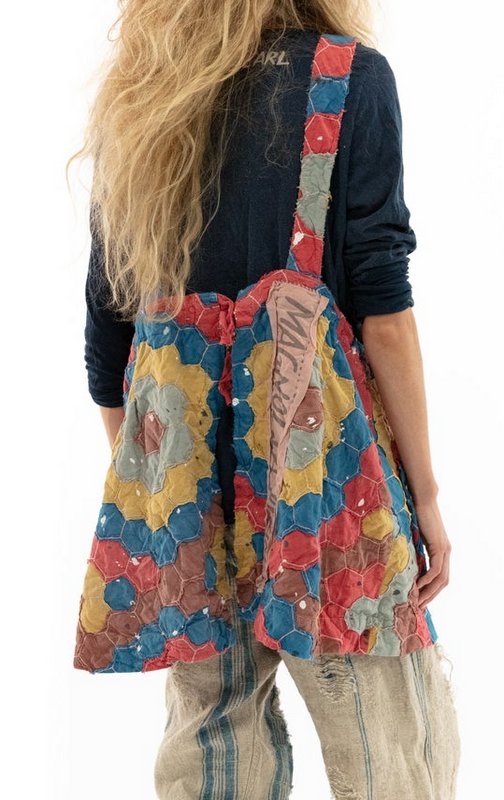 Magnolia Pearl Love Quiltwork Elii Faye Apron 014 Lovebug