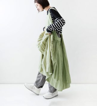 Veritecoeur Lithuanian Linen JP Skirt/Apron Dress ST-082 Kusairo